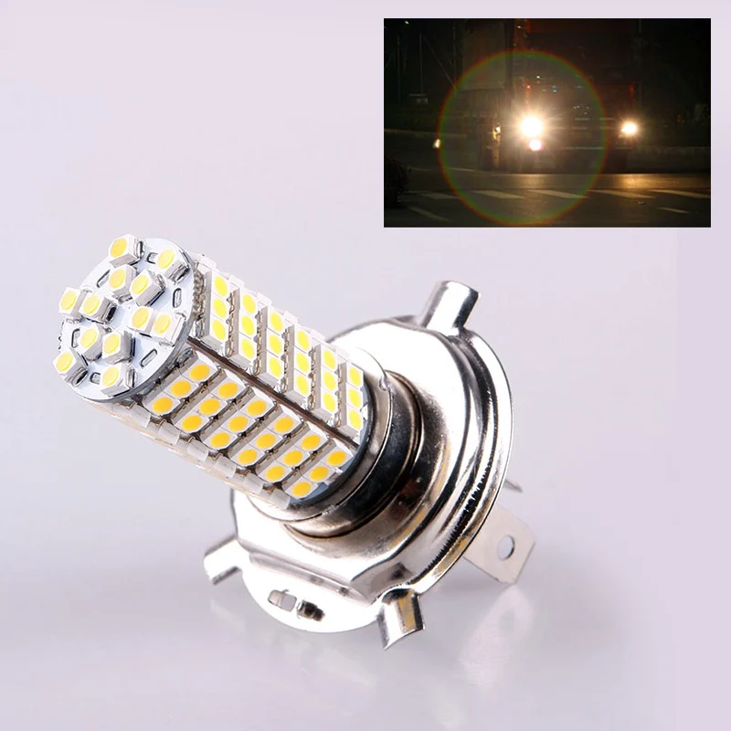 Новый стиль автомобиля 3528 102 SMD светодиодный Теплый чистый белый противотуманный