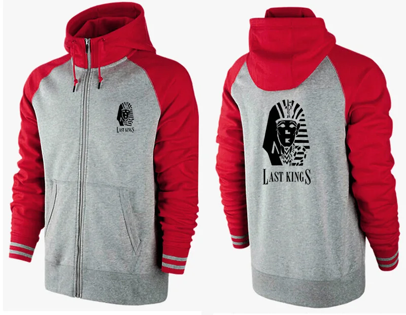 Последние короли hiphop мужская sportswears одежда толстовки и толстовка о-образным
