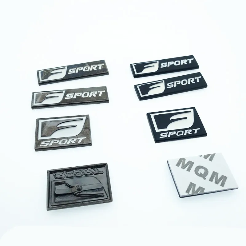 CDIY 2pcs F Sport 3D маленький металлический значок наклейка на задний багажник для Lexus IS