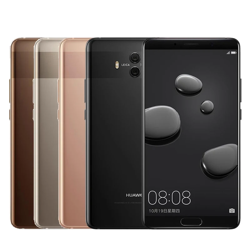 Huawei mate 10 Глобальный Встроенная память смартфон 5 9 ''kirin 970 Android 8 0 20.0MP 4000 мАч NFC