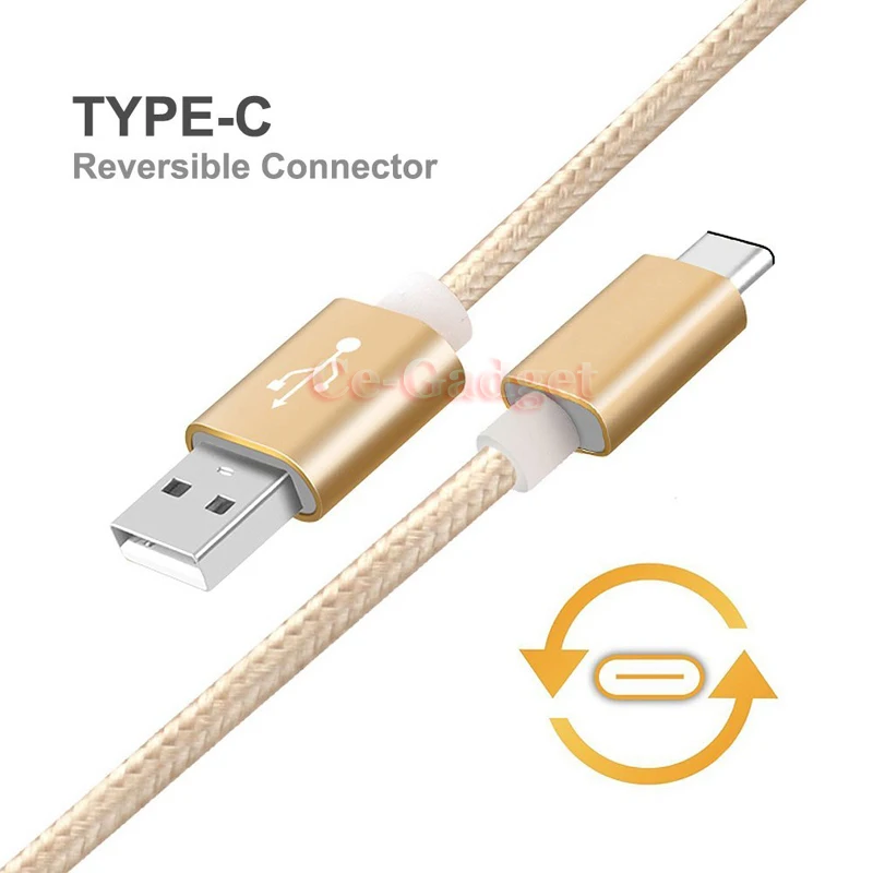 Кабель USB Type C для быстрой зарядки и синхронизации данных 3 фута/1 м алюминиевый