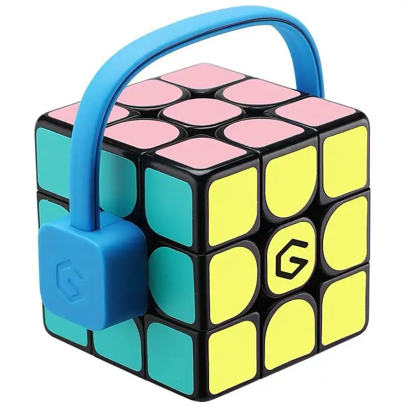 Xiaomi Giiker Cube i3s Super Cube Upgrad умная Волшебная Магнитная Bluetooth приложение синхронизация головоломка игрушки подарок брелок наклейка - Цвет: i3Y