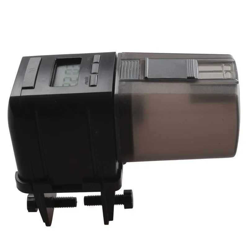 1pcs Auto Feeder Автоматическая кормушка для рыб аквариумная Рыбная еда автоматический ЖК-дисплей дозатор корма с таймером Регулируемая автоматическая кормушка - Цвет: 1pcs Auto Feeder