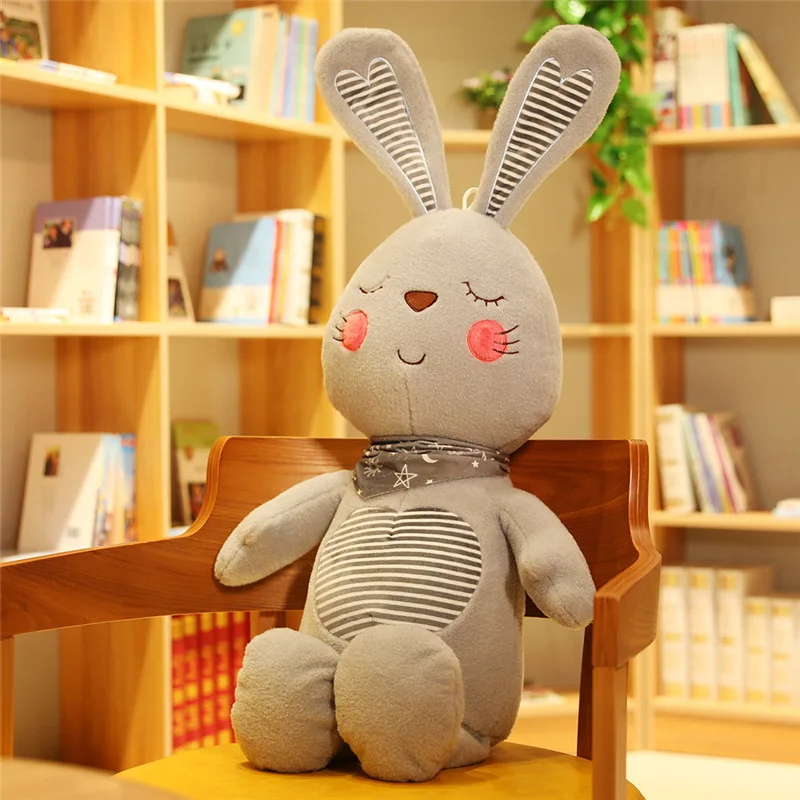 Большой кролик мягкие игрушки в виде животных плюшевые маленького зайчика для