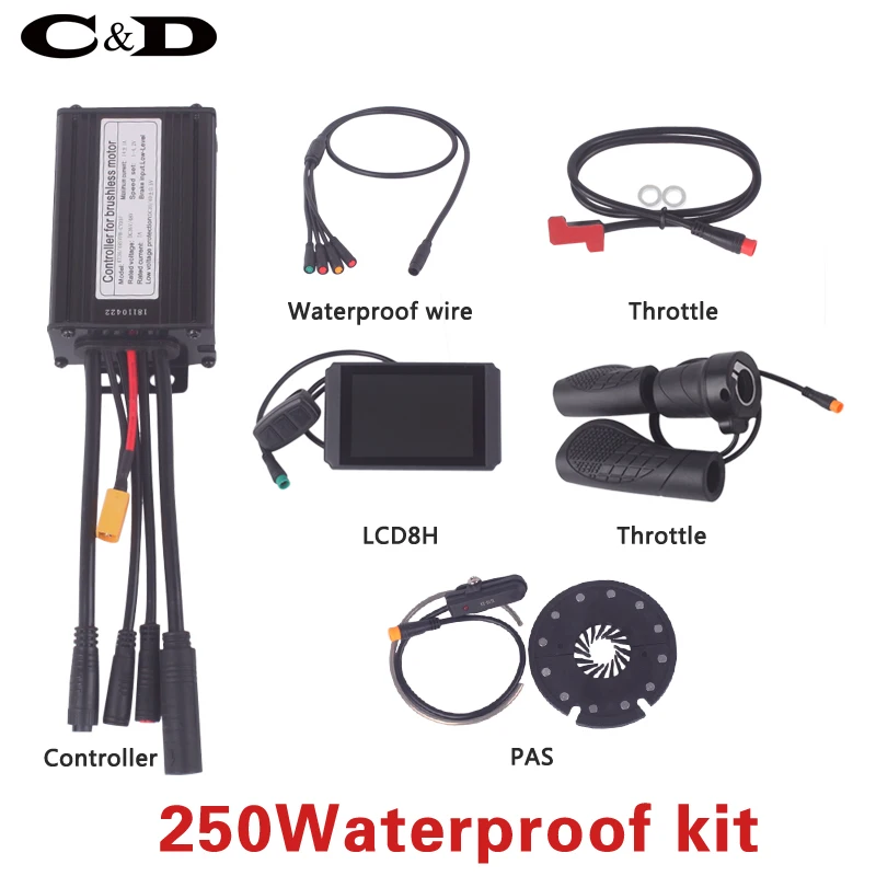48V Батарея 52 V, фара для электровелосипеда в Батарея Хайлун Downtube 20AH 30A 40A BMS 350 Вт 500W 750W 1000W 1500W 18650 Сотовый BBS02 BBS03 BBSHD