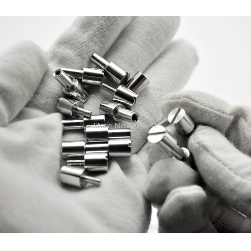 Винты с потайной головкой для ножей 2 шт. винты заклепками в форме слов из