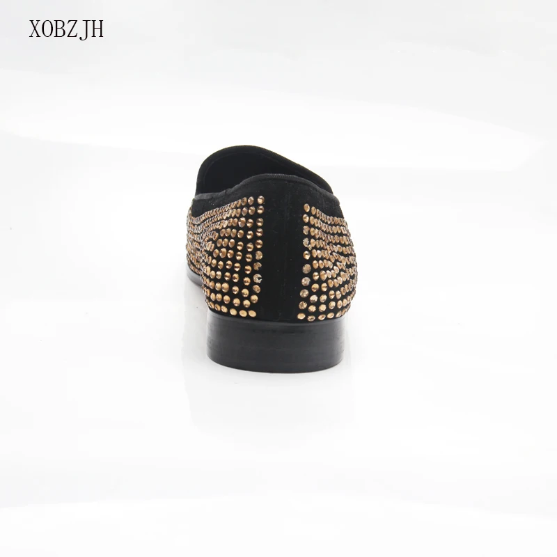 XOBZJH 2019 новые мужские туфли в британском стиле Свадебная обувь ручной работы
