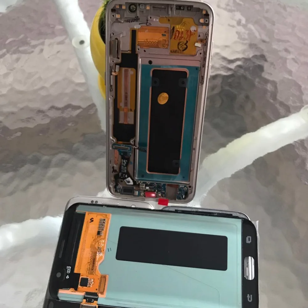 ЖК-дисплей замена и сенсорная панель (диджитайзер) для samsung Galaxy S7 край SM-G935F |