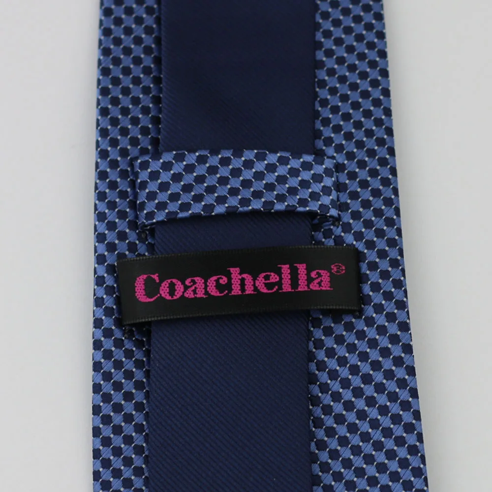 Мужской галстук Coachella темно синий с узлом в горошек 8 5 см|designer mens ties|men designer tiesmens ties