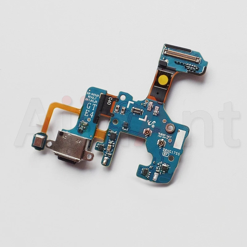 Плата зарядного устройства type-C USB Дата зарядный порт док-станция гибкий кабель для samsung Galaxy Note 8 N9500 N950U N950F N950N часть мобильного телефона