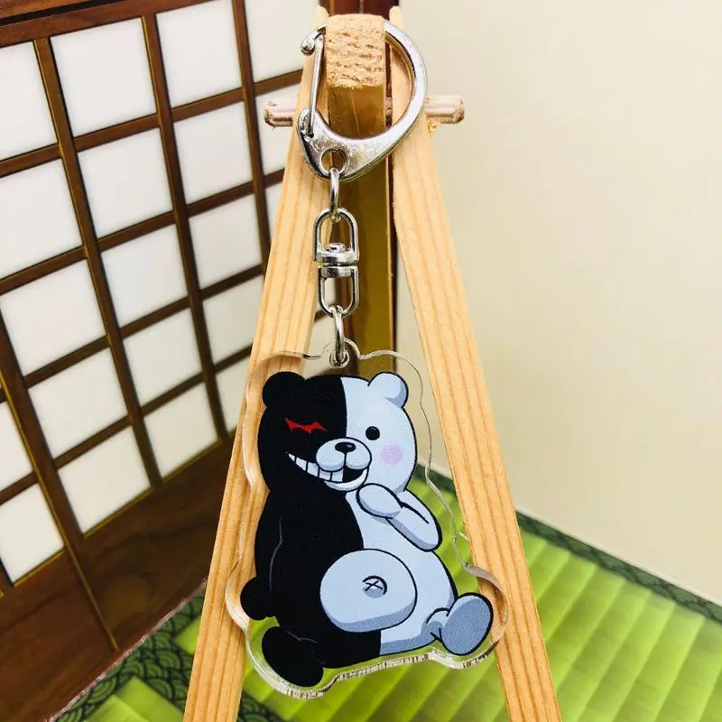 Модные Акриловые брелки Dangan Ronpa в стиле аниме брелок для ключей подвеска игрушки