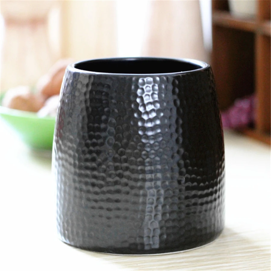 Большие черные и белые кофейные кружки чашка креативные товары изысканная