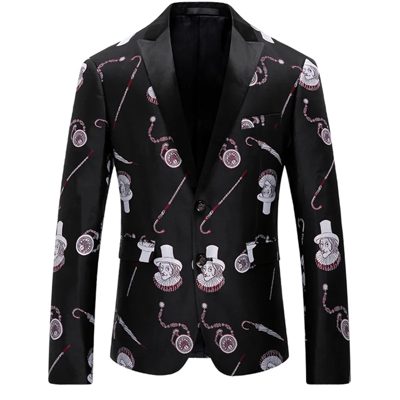 

2019 new spring and autumn style men fashion blazers business casual slim single breasted colors men suit jacket overcoat M-4XL
