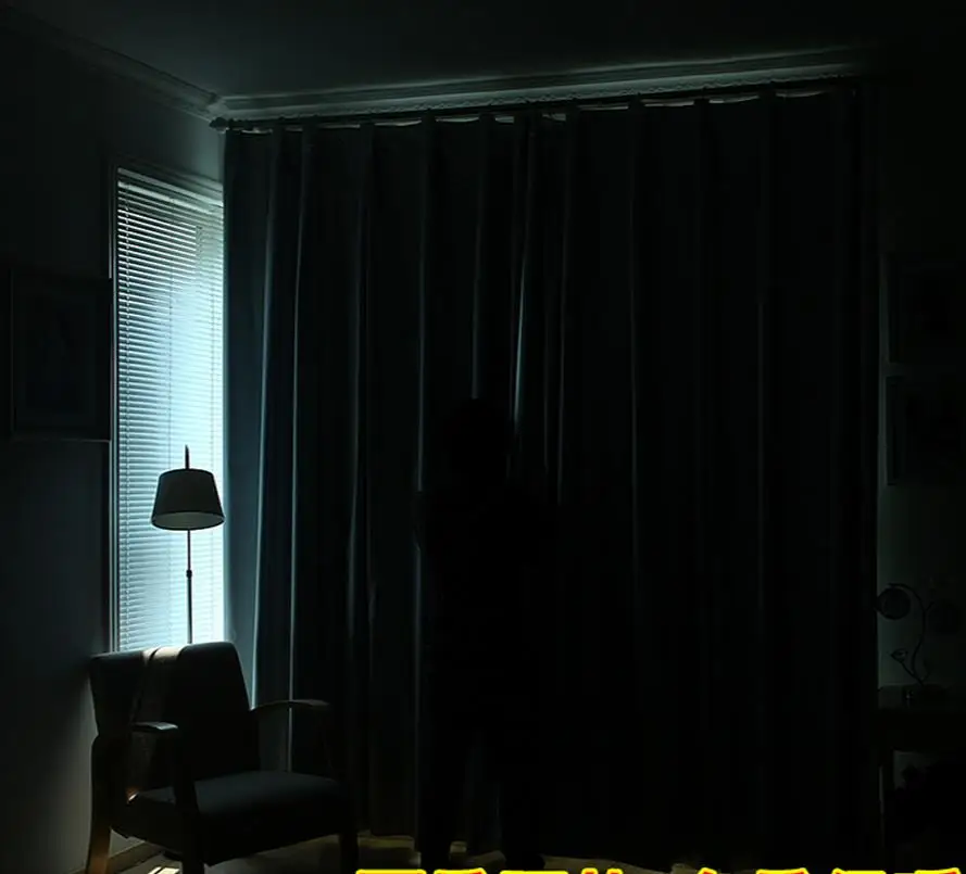 Отправить Аксессуары огорчен все пользовательские жалюзи занавес готовой