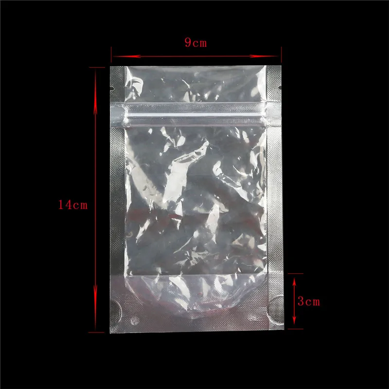 as the picture shows 10 шт прозрачный полиэтиленовый пакет стоячий пластиковый пакет Ziplock упаковка для ювелирных изделий пластиковые маленькие мешочки подарочный пакет - Цвет: as the picture shows