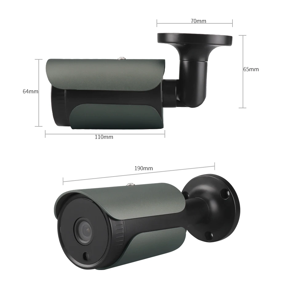 ZSVEDIO H.264 POE 720 P 960 1080 аудио IP камера Onvif Freien Wasserdichte Sicherheit видео юбервачун P2P