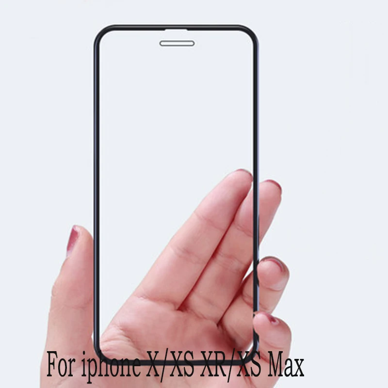 9D Защитное стекло для iphone 6 6S 7 8 plus X XS MAX защита экрана XR | Мобильные телефоны и