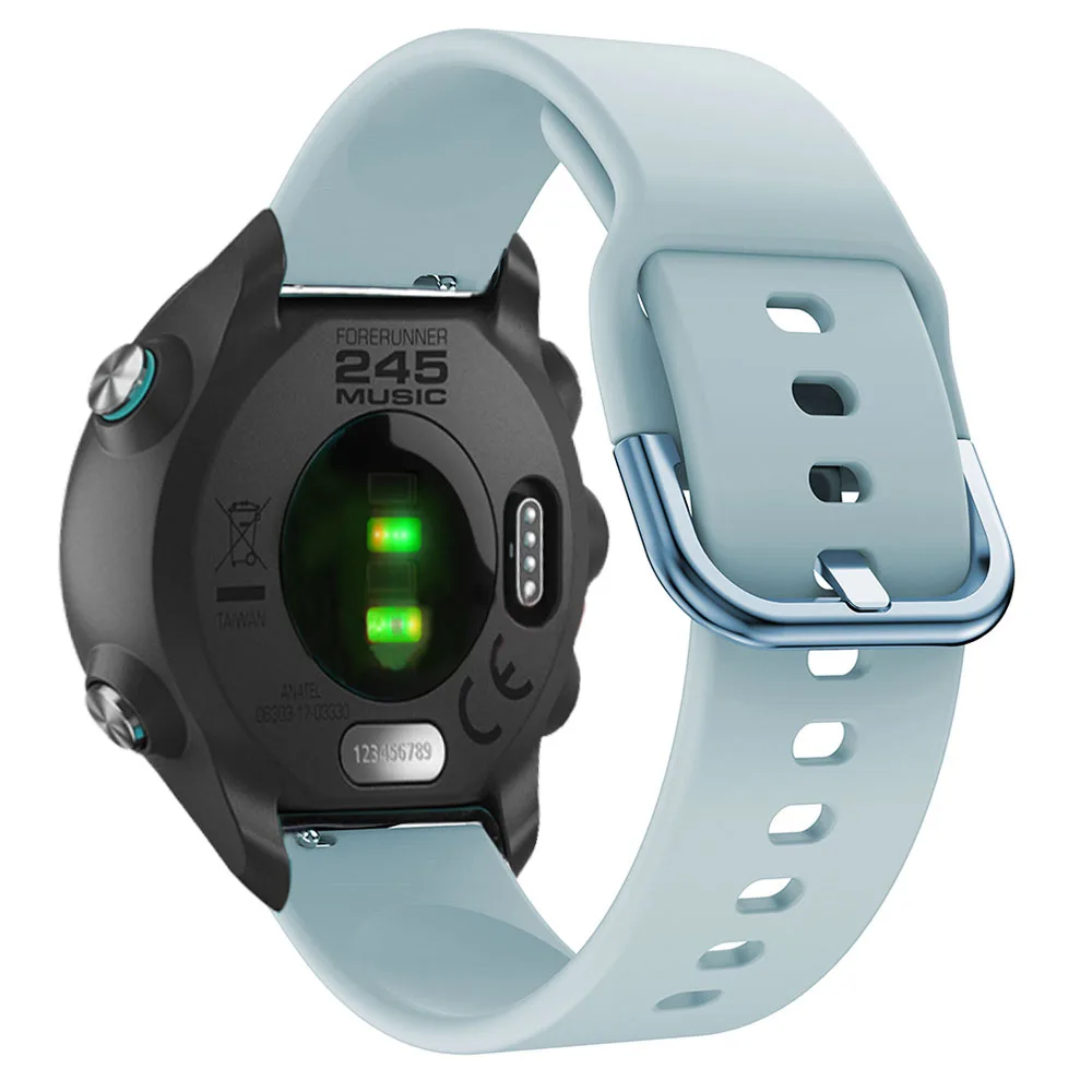 Ремешок для Garmin Forerunner645 245/245 м pulseira браслет аксессуары для часов samsung Galaxy watch Active 20 мм ремешок для часов