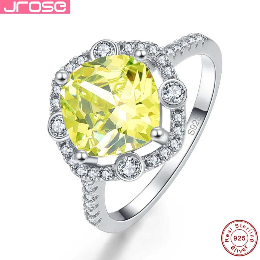 Jrose 100% Аутентичное Стерлинговое Серебро 925 пробы яблоко зеленый классические