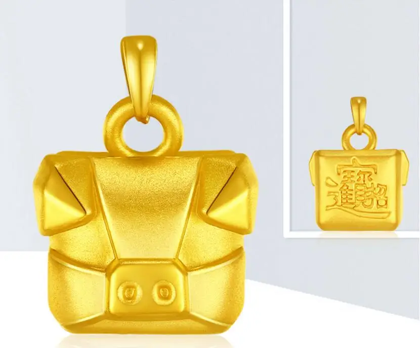 Pure 24K Yellow Gold Product 3D 999 Cool Pig Products | Украшения и аксессуары