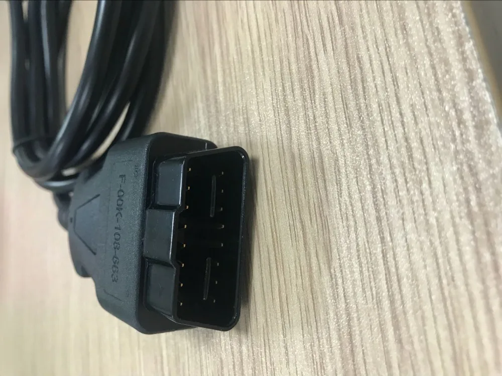 Горячая Распродажа VCM II кабель VCM2 16 контактный 2 OBD2 Диагностического Интерфейса