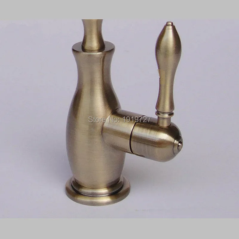 Новинка 100% латунь античная бронза Стандартный рычаг сенсорный Flo короткий