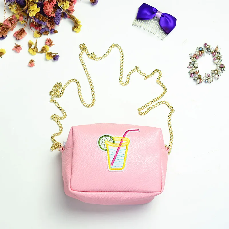 

Модная сумка-мессенджер, женская маленькая сумка на плечо, женская сумка с вышивкой, летняя розовая сумка из искусственной кожи, женская сум...