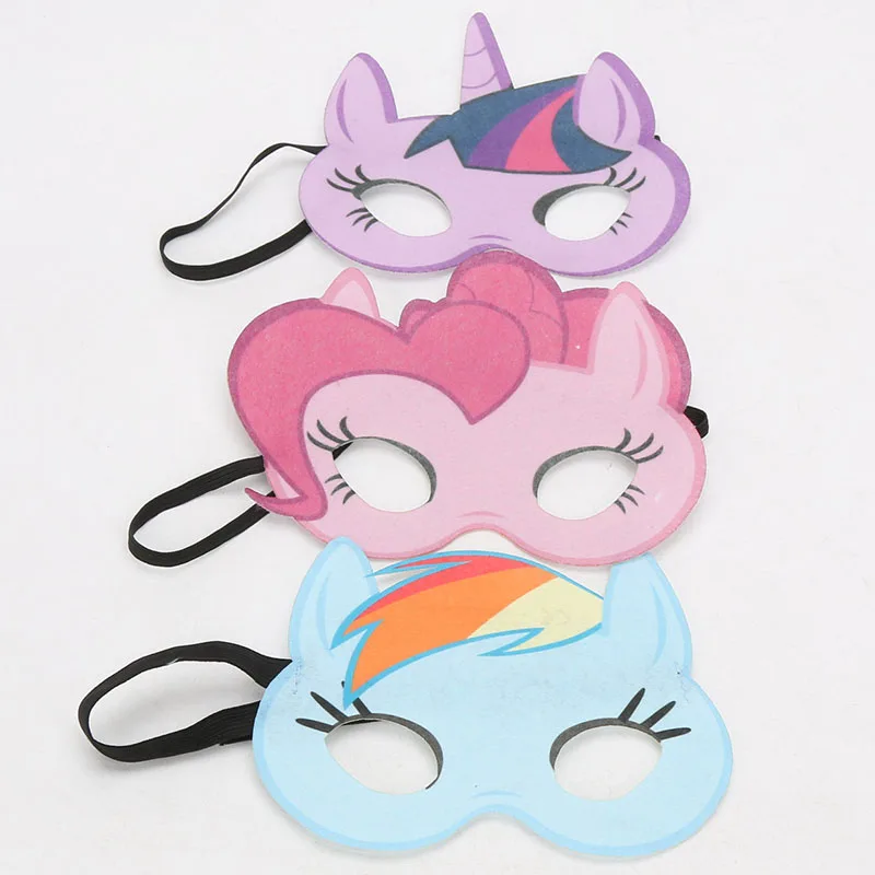3 шт. игрушки My little pony маски маска на глаза для косплея принцесса Пинки Пай