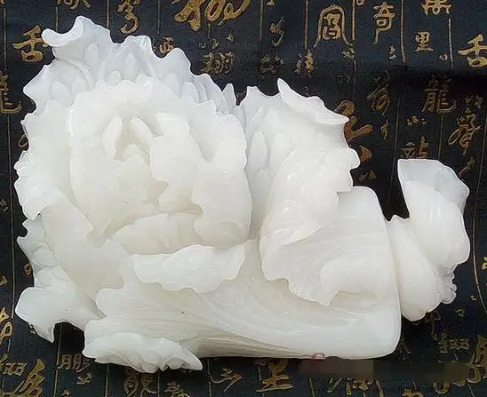 Natural jade cabbage decoration gifts living room cabinet accessories