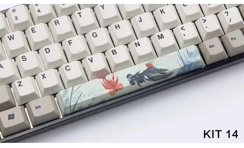PBT пять Сторон краситель-подложенный пробел 6.25U Вишневый профиль keycap для DIY механическая клавиатура