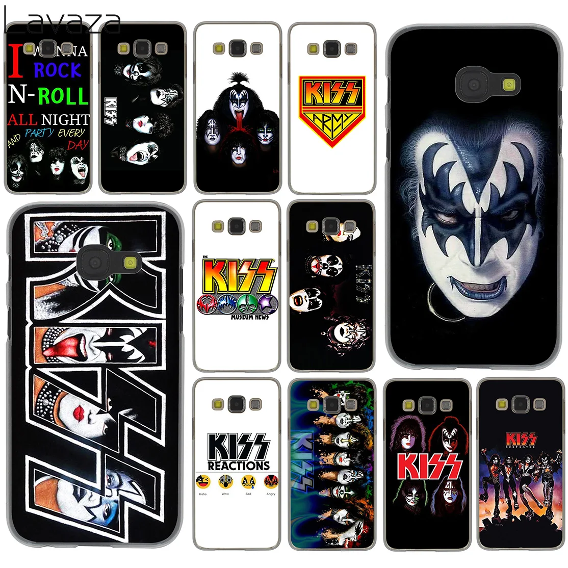 Lavaza Gene Simmons рок группы &quotKiss&quot Жесткий Чехол для Samsung Galaxy Note 10 9 8 A9 A8 A7 A6 плюс 2018 A5 A3