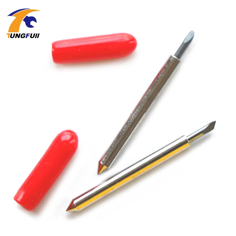 Wholesale 100 pcs / lot 45 Degree Roland Plotter Blades 5 pcs/box Needle Knife Blade on Lettering knife | Инструменты