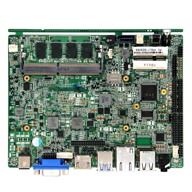 3 5 дюймовая интегрированная материнская плата Skylake CPU с DDR4 4G RAM I5 6200U для