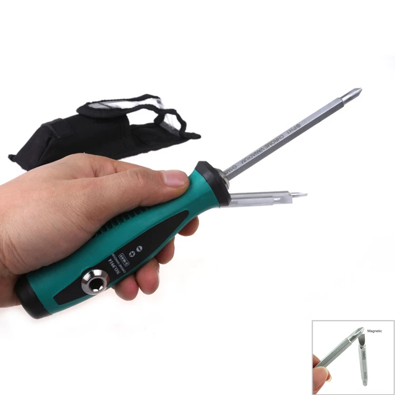 5Pcs/Set Screwdriver Set Magnetic Slotted/Phillips Bits Chrome Vanadium Steel Home Appliances Multitool Repair Hand Tools | Инструменты