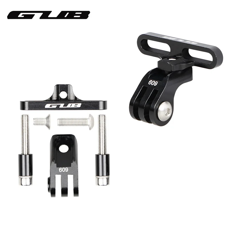 GUB 609 алюминиевый сплав Gopro держатель для горного велосипеда Адаптер для GoPro спортивной цифровой камеры для велосипеда стержневой кронштейн держатель