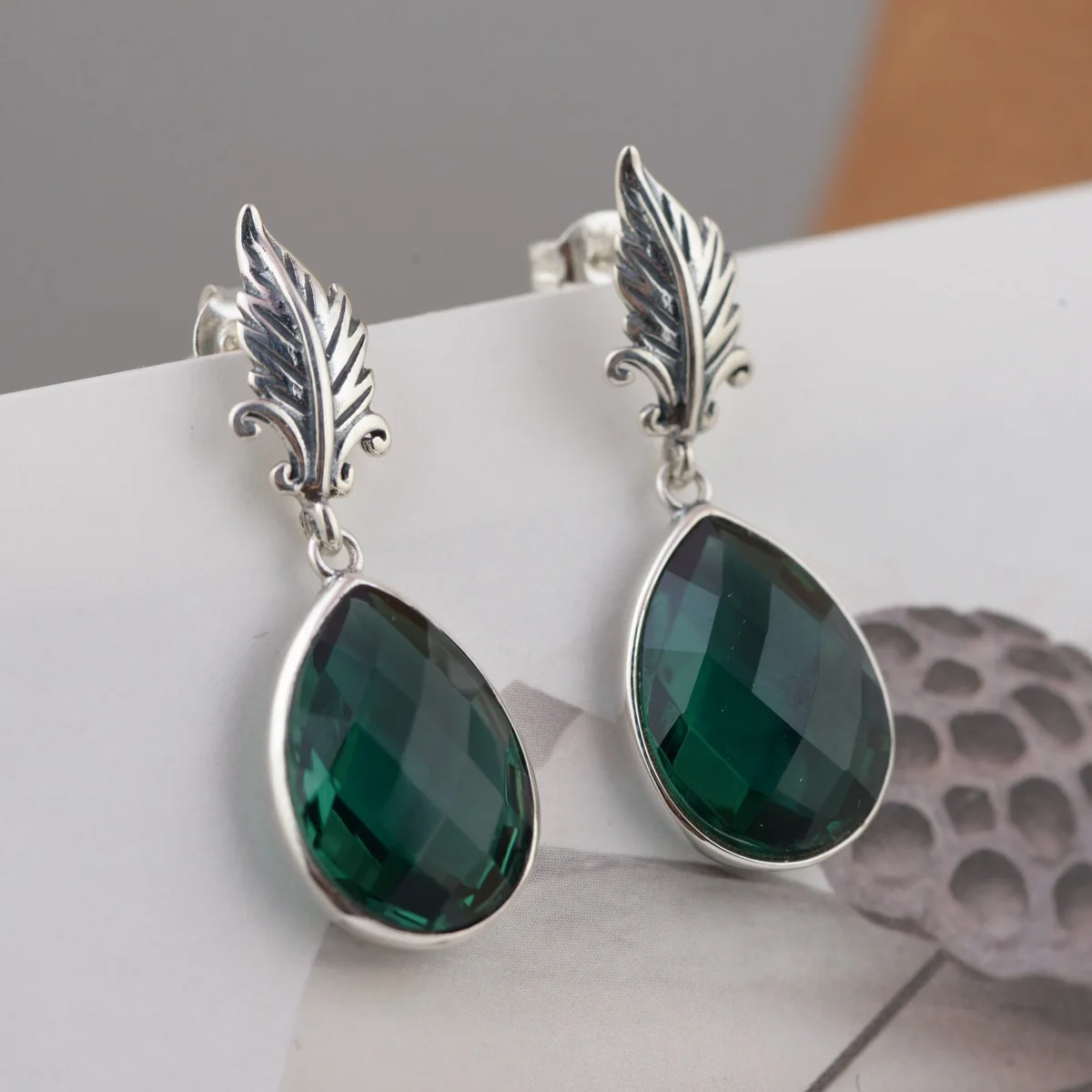 2018 Hot Sale 925 silver female crystal earrings work contracted exquisite gifts of jewelry wholesale | Украшения и аксессуары