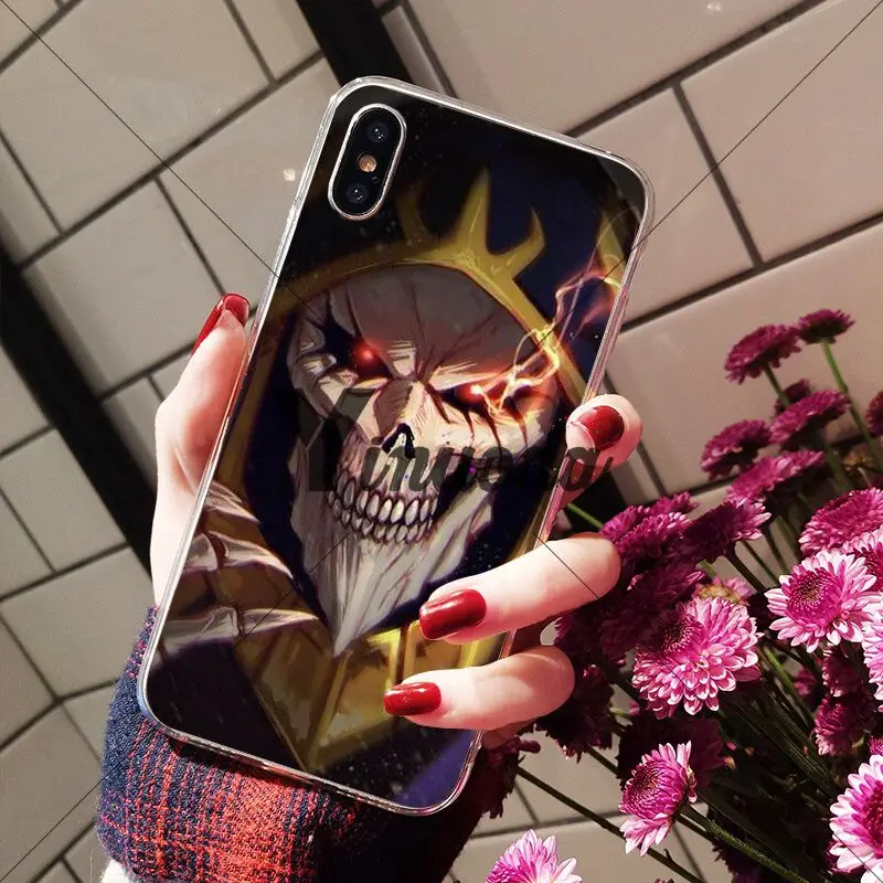 Yinuoda персонаж аниме Overlord чехол для Apple iPhone 8 7 6 6S Plus X XS MAX 5 5S SE XR | Мобильные телефоны