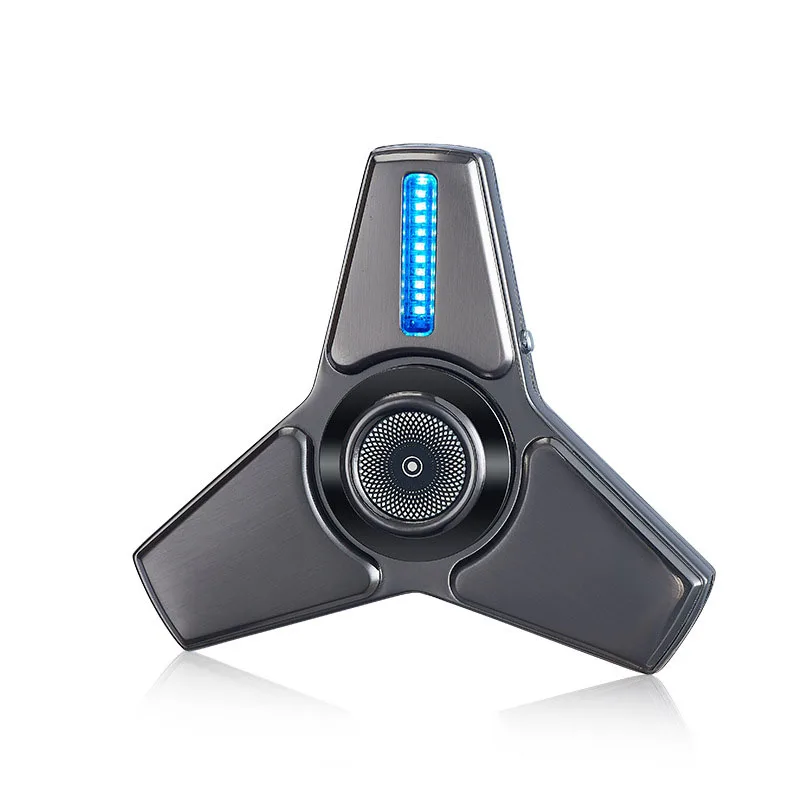 Светодиодная Люминесцентная зажигалка с гироскопом для заряда кончиков пальцев