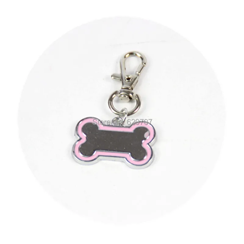 подвеска кулон для собак ошейник аксессуары Кость формы ПЭТ метки имен 6 видов