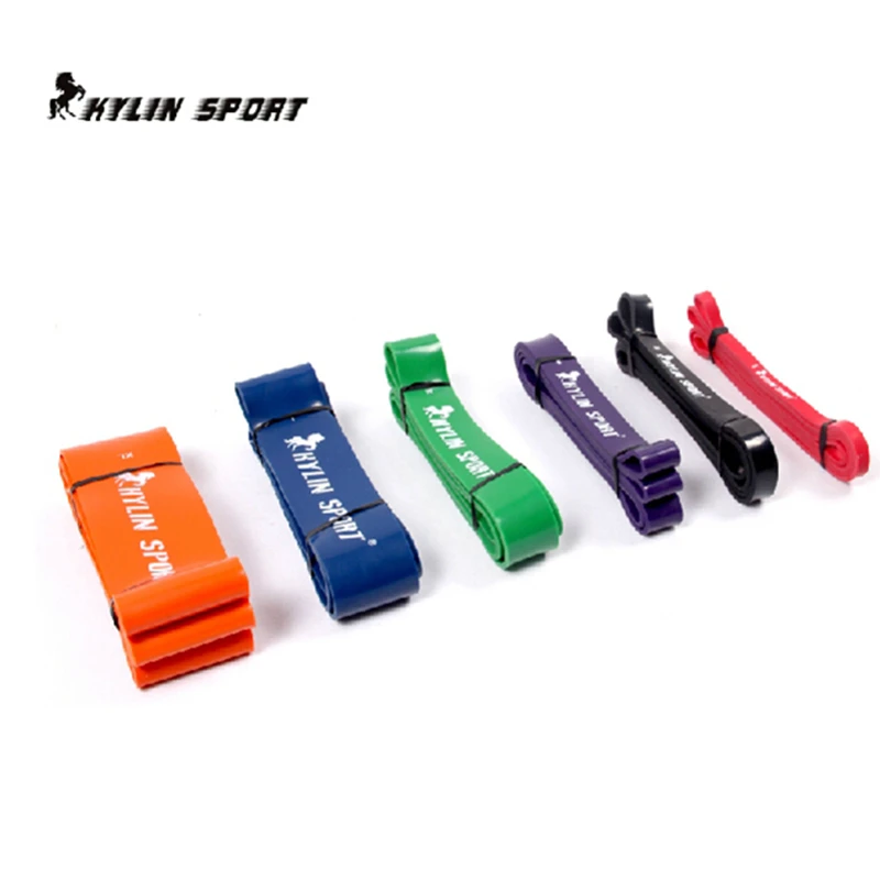 Набор из 6 натуральных латексных лент 41 &quot силовые резинки для фитнеса лифтинга