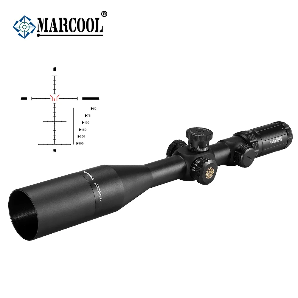 Marcool EVV 6-24X50 SFIRGL FFP 308 прицел тактический прицел Прицелы охотничий оптический прицел с дальномером для винтовок