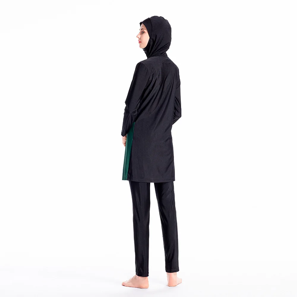 Мусульманская женская одежда для плавания набор пляжных купальников burkini