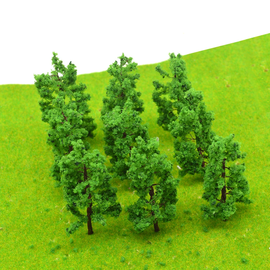 50pcs70mm HO Масштаб проволочное дерево миниатюрное железо для модели поезда строительство дороги пейзаж песок стол макет металла