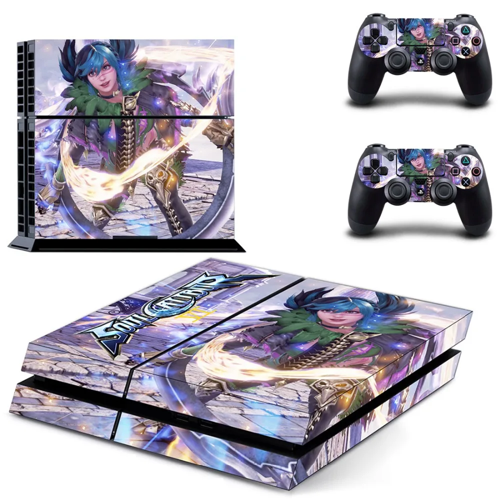 Наклейки adesivo SoulCalibur 6 PS4 контроллер кожи наклейка для play станция 4 кожа консоль и