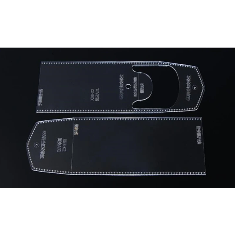 1 набор акриловых кожаных шаблонов ручная работа искусственная кожа режущий