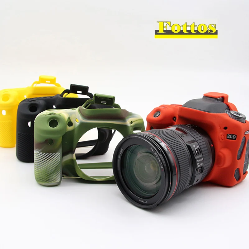 Силиконовый чехол для DSLR камеры защитный Canon EOS 80D MarkII 90D 80DII|bag for canon|bag forfor canon eos |
