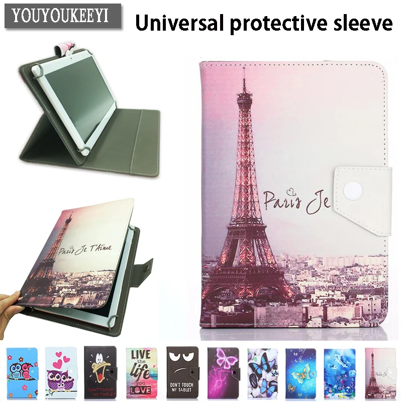 

Universal Painted Stand Case For Huawei MediaPad M5 lite 10 BAH2-W19/L09/W09 C5 10 10inch tablet +touch pen