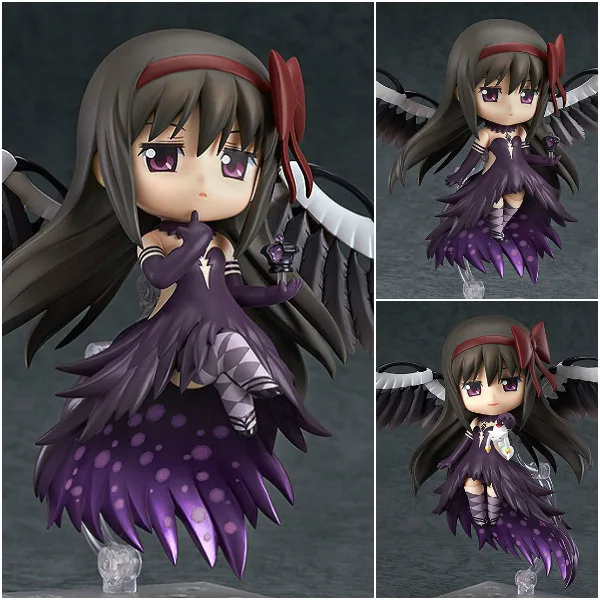 Huong Аниме Фигурка 10 см Puella Magi Madoka Magica Akemi Homura 456 # ПВХ Фигурки Коллекционная модель