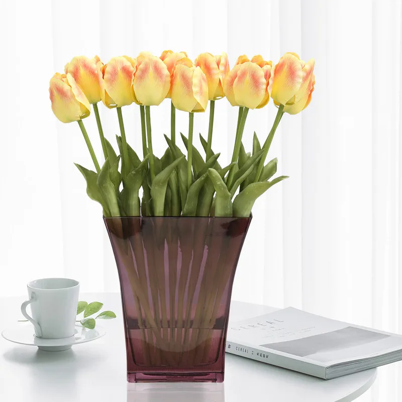 Новинка искусственный цветок тюльпан украшение для кабинета ресторана дома