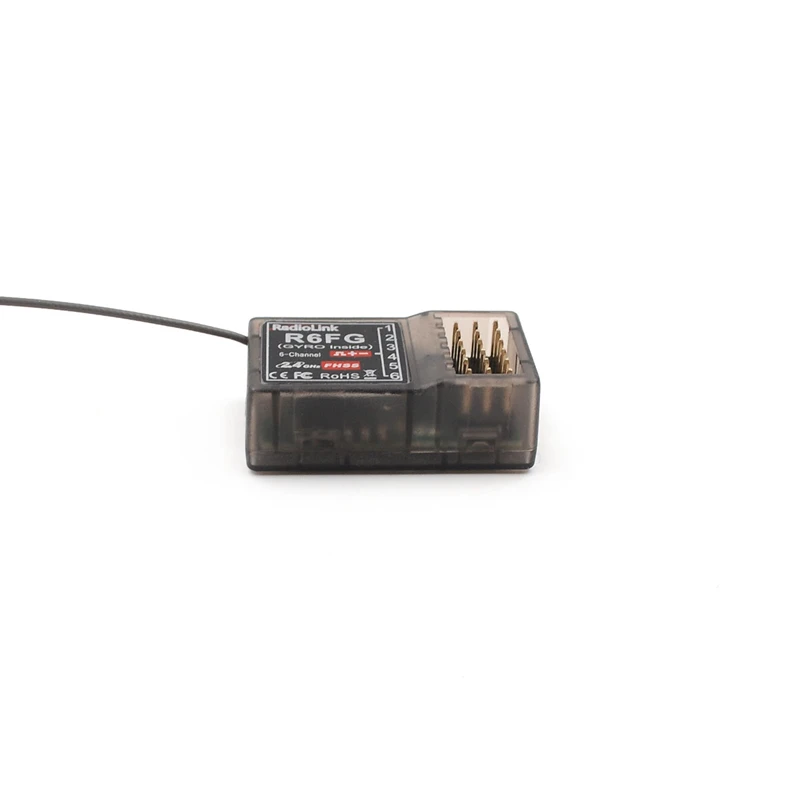 RadioLink 4 канальный RC4GS/RC4G 2 4G 4CH контроллер передатчик + R6FG гироскоп внутри приемник